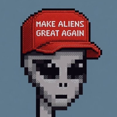Make Aliens Great Again Logo